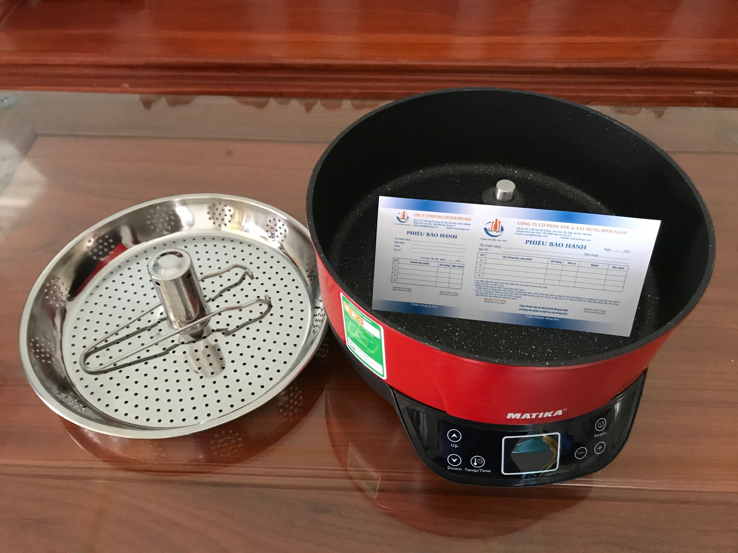 Nồi lẩu điện Matika MTK-9089 5L