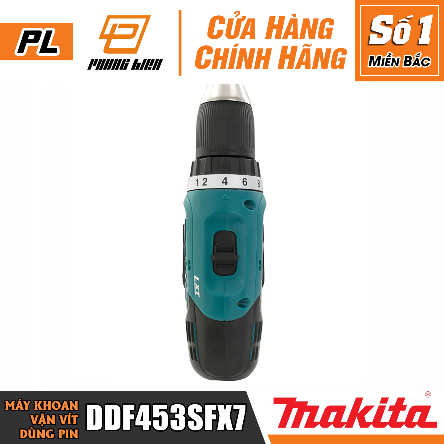 MÁY KHOAN VẶN VÍT MAKITA DDF453SFX7