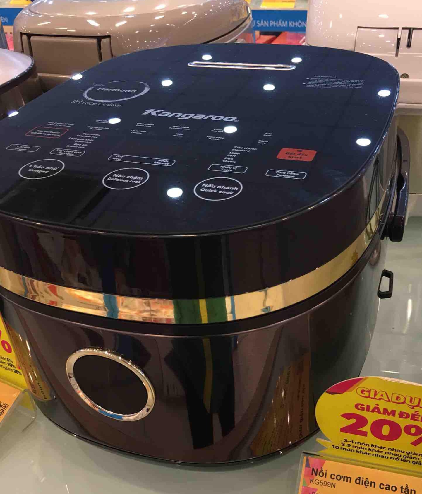 Nồi Cơm Điện Kangaroo KG599 1.8L