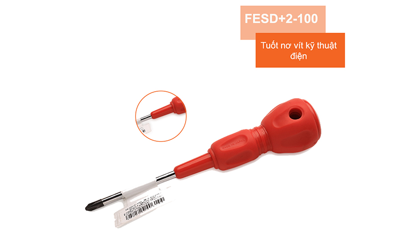 Tuốc nơ vít kĩ thuật điện Fujiya FESD 2-100