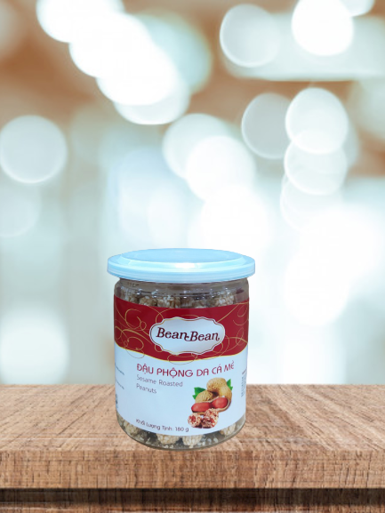 Đậu Phộng Bean Bean Da Cá Mè 180G