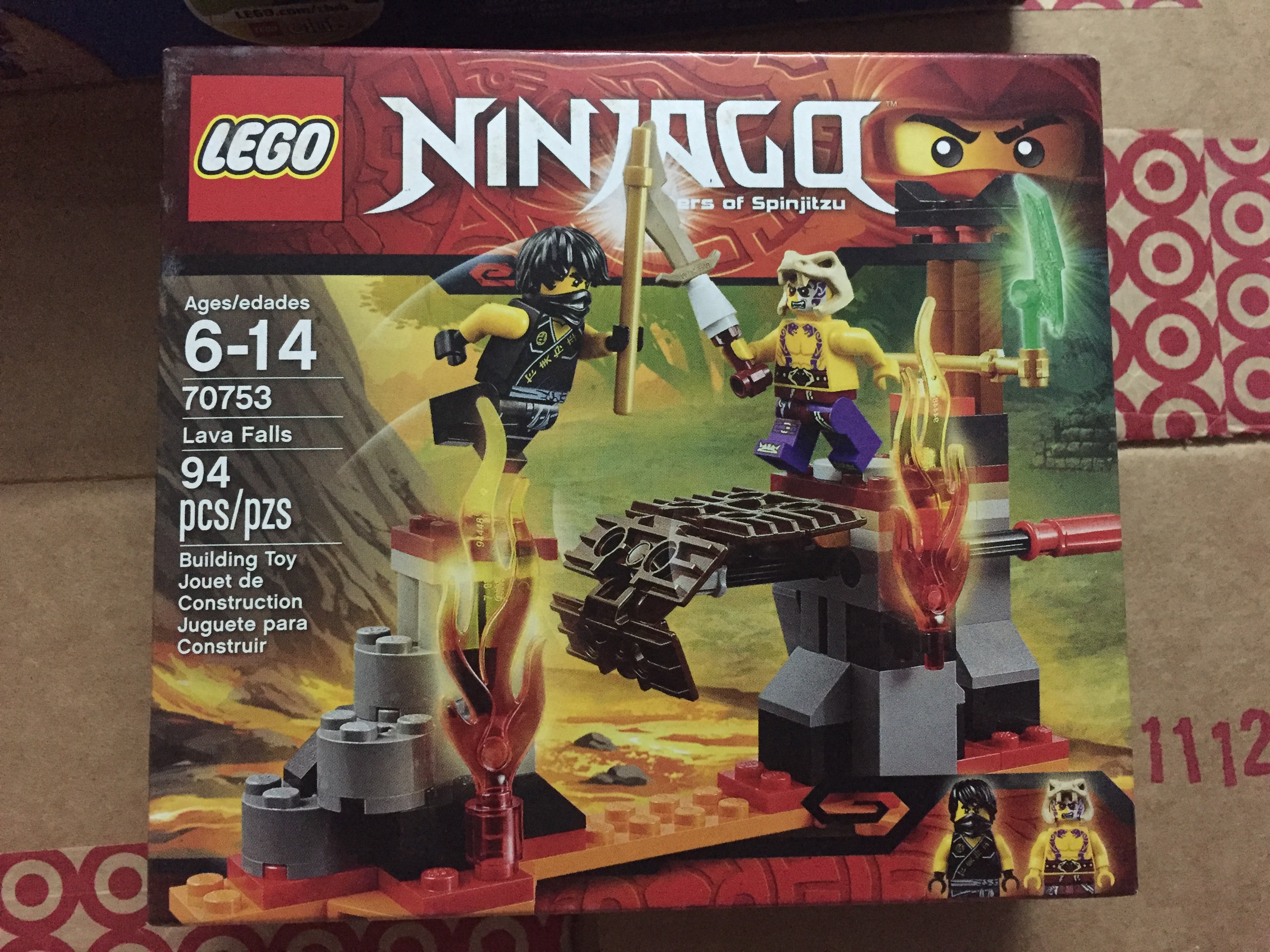Mô Hình LEGO Ninjago 70753 - Thác Nham Thạch