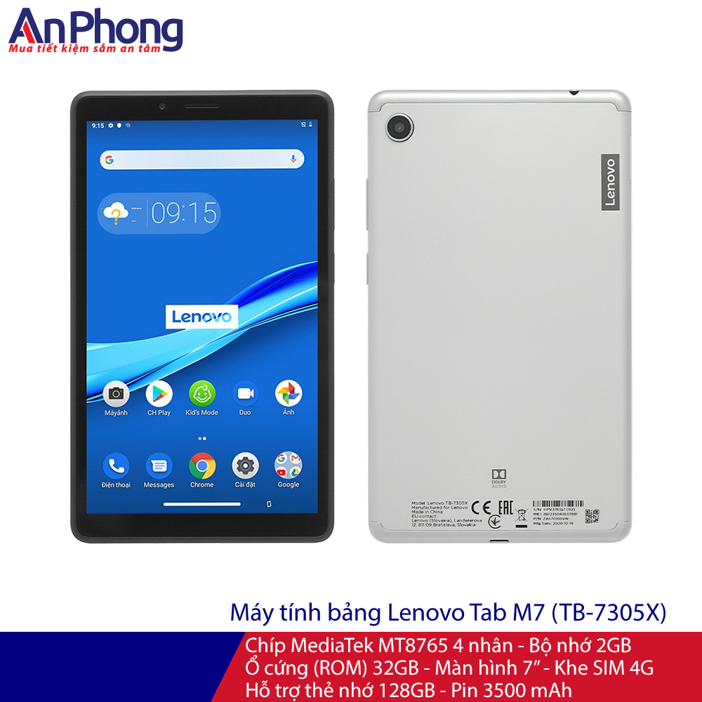 Máy tính bảng Lenovo Tab M7 TB-7305X ZA570100VN
