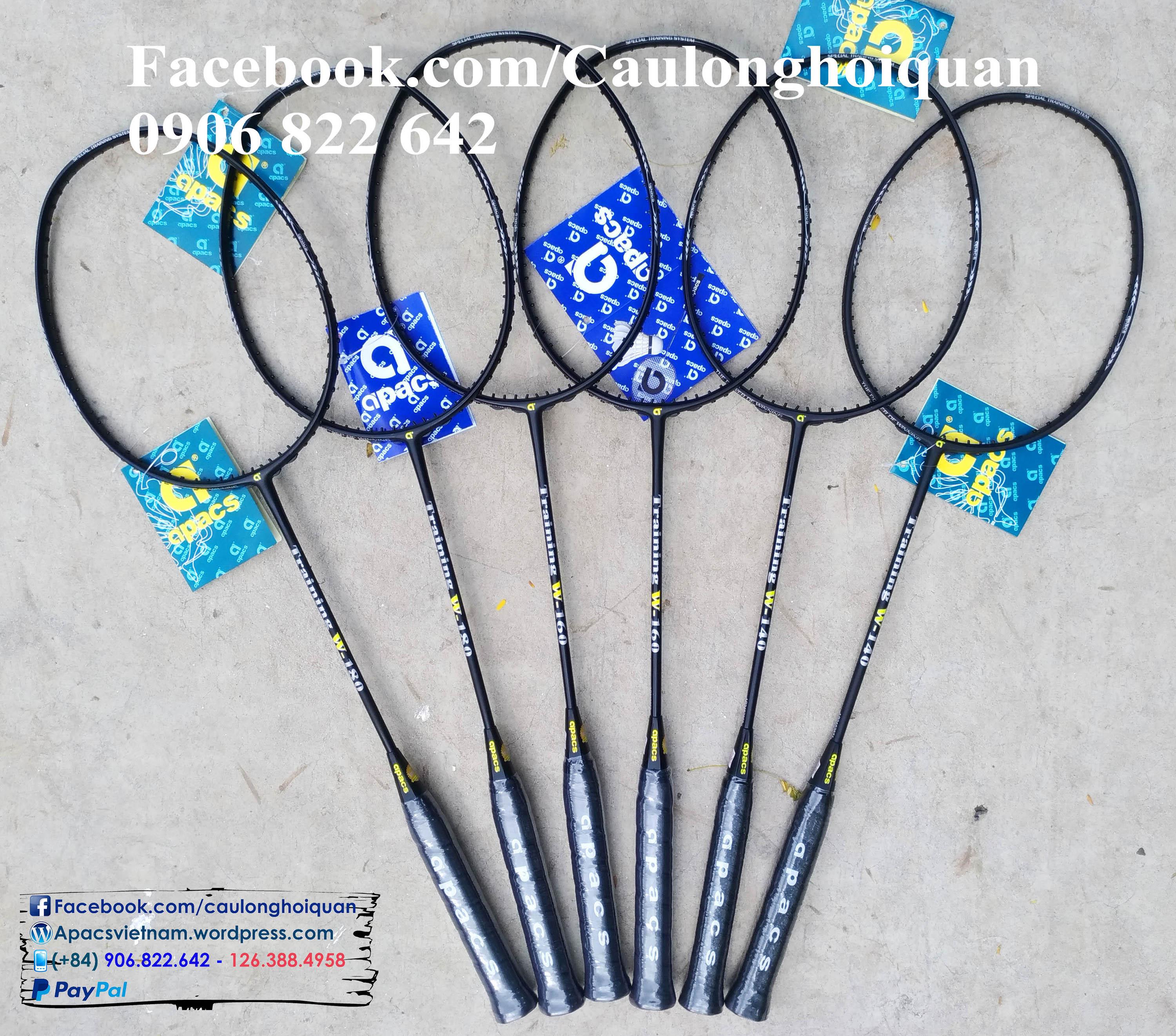 VỢT CẦU LỒNG APACS TRAINING 160G/160GR