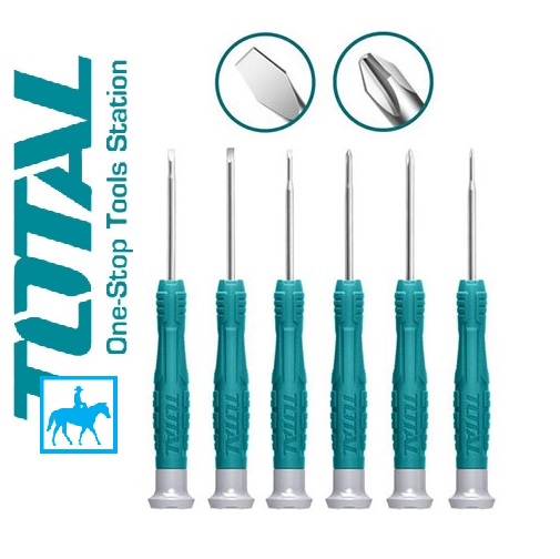 BỘ TUA VÍT 6 CHI TIẾT TOTAL THT250PS0601