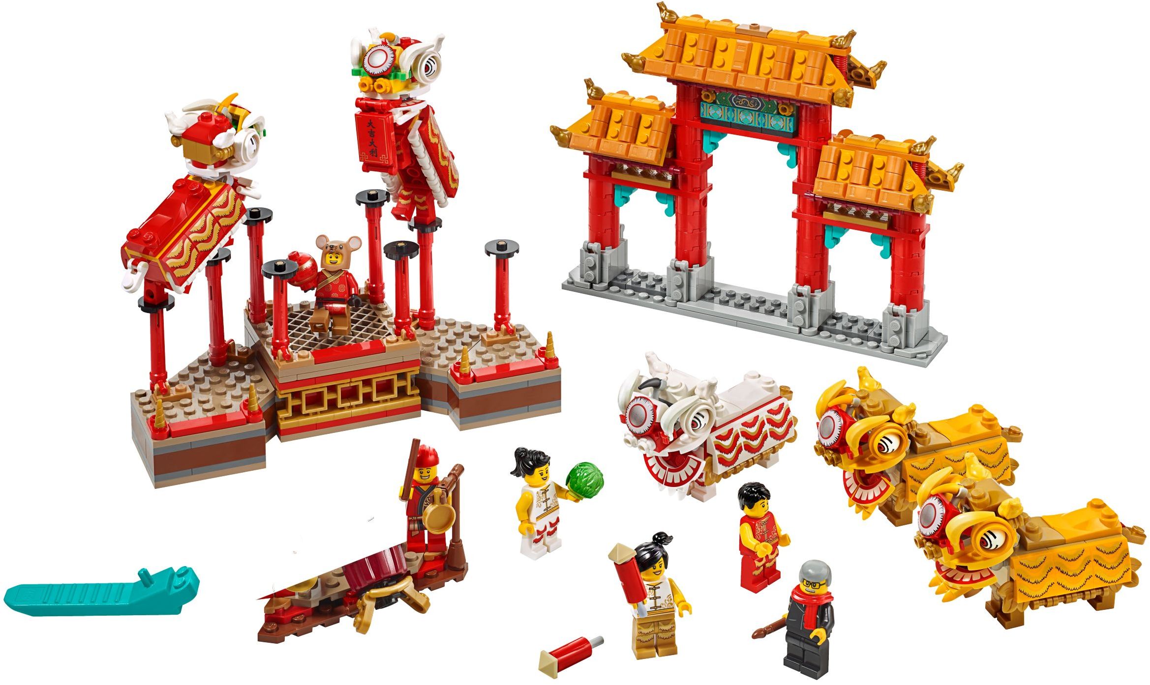 LEGO 80104 Múa Lân