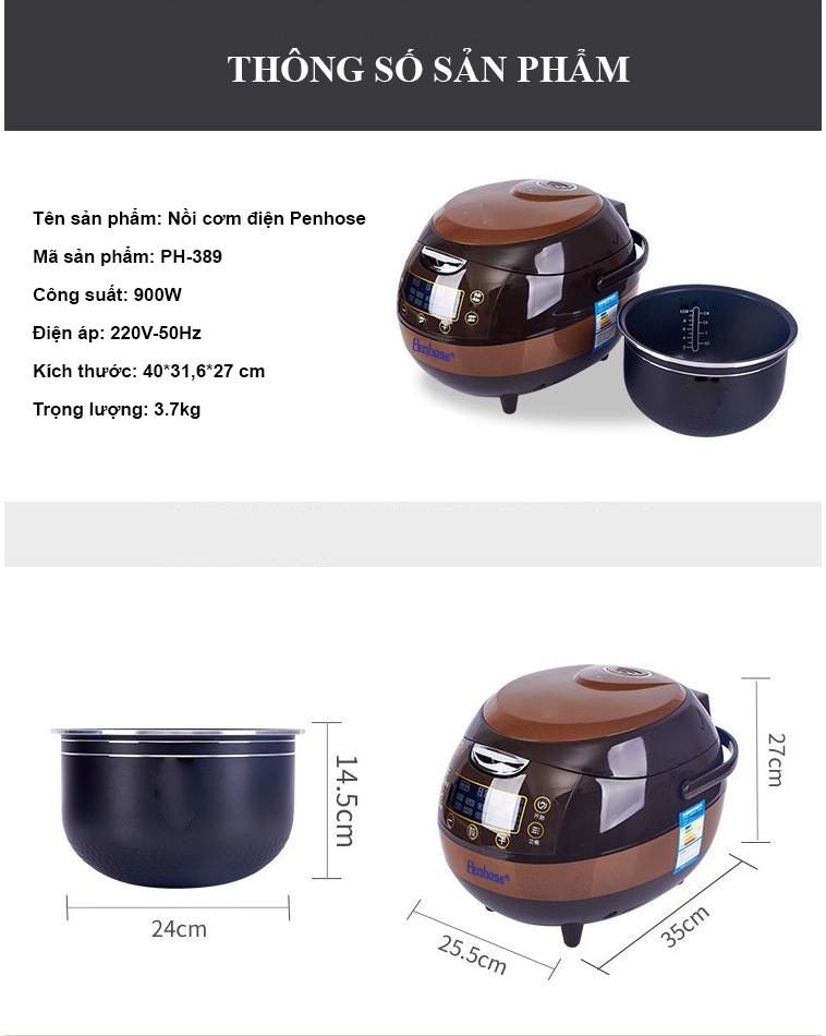 Nồi cơm điện PH-389