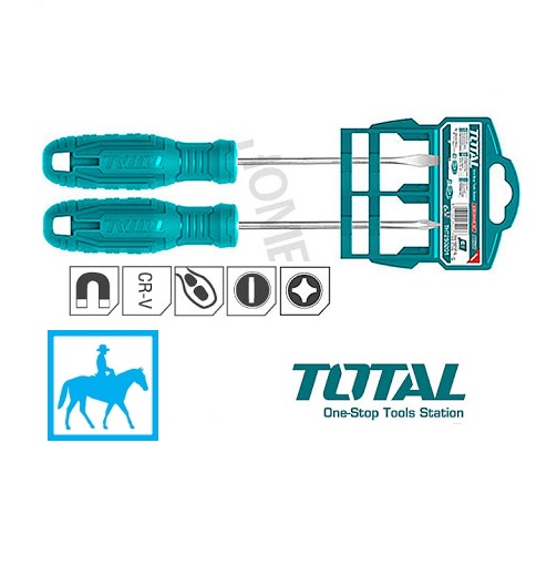 BỘ 2 TUA VÍT TOTAL THTDC250201