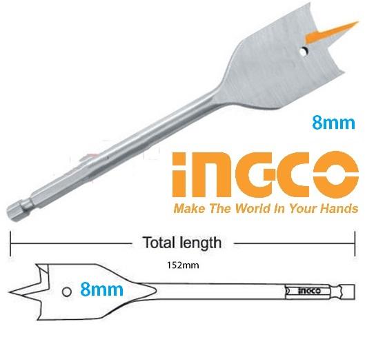 MŨI KHOAN GỖ ĐẦU DẸP INGCO DBW2210801