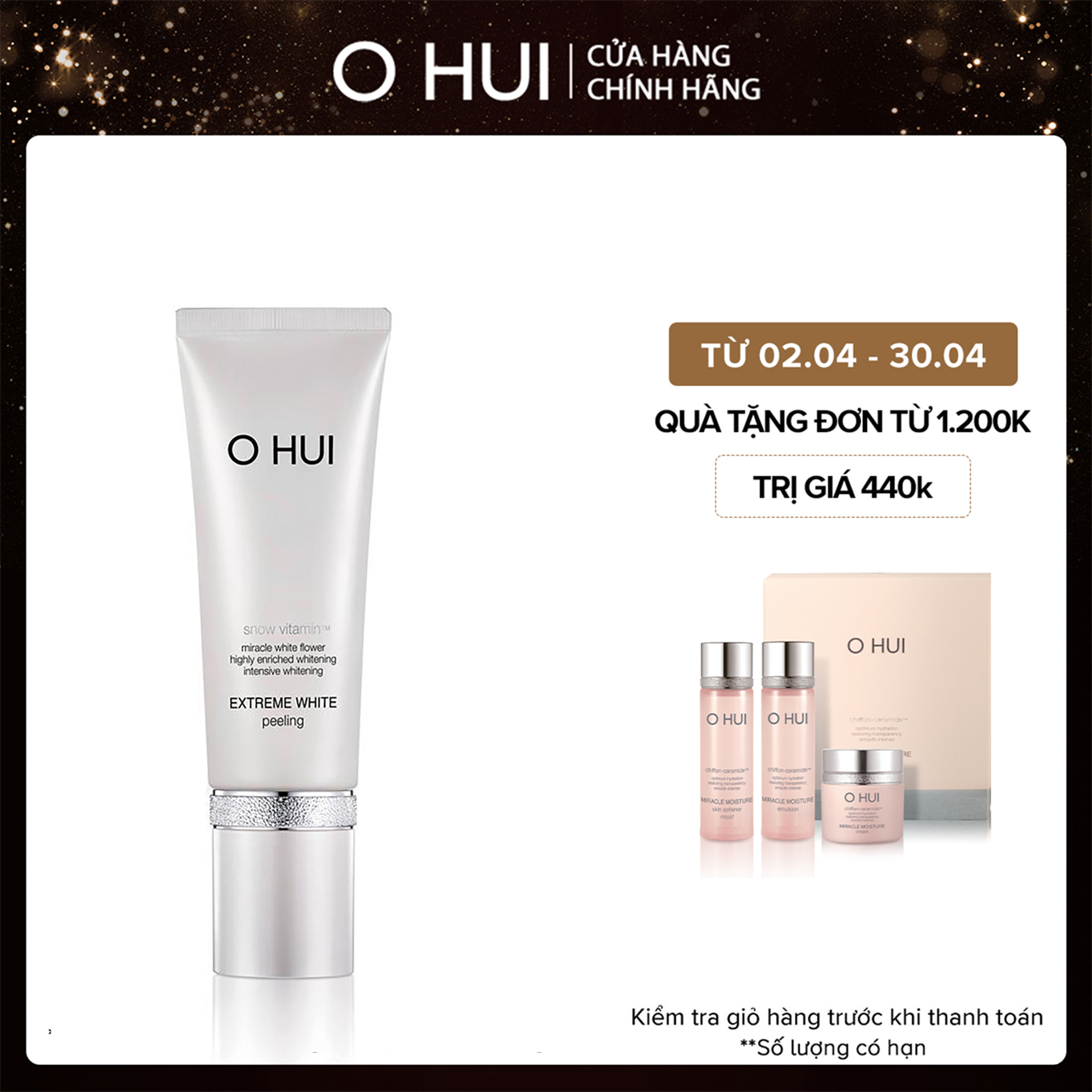 Mặt nạ dạng kì dưỡng trắng da hiệu quả - Extreme White Peeling