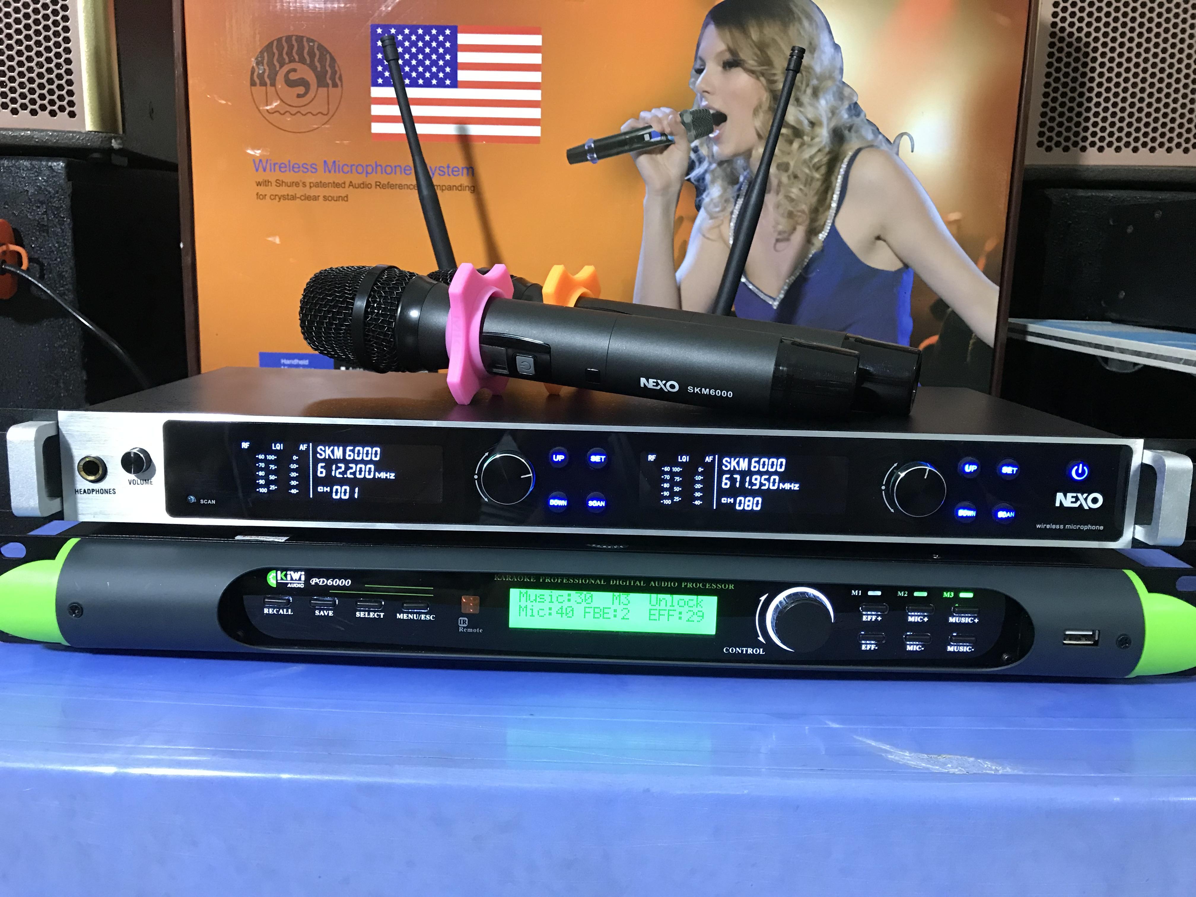 Amply Vang Số Liền Công Suất Kiwi PD-6000
