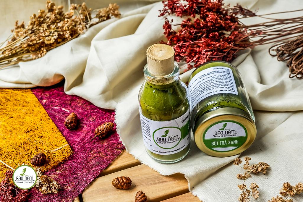 Combo Bột Trà Xanh + Bột Đậu Đỏ + Bột Cám Gạo Bảo Nam