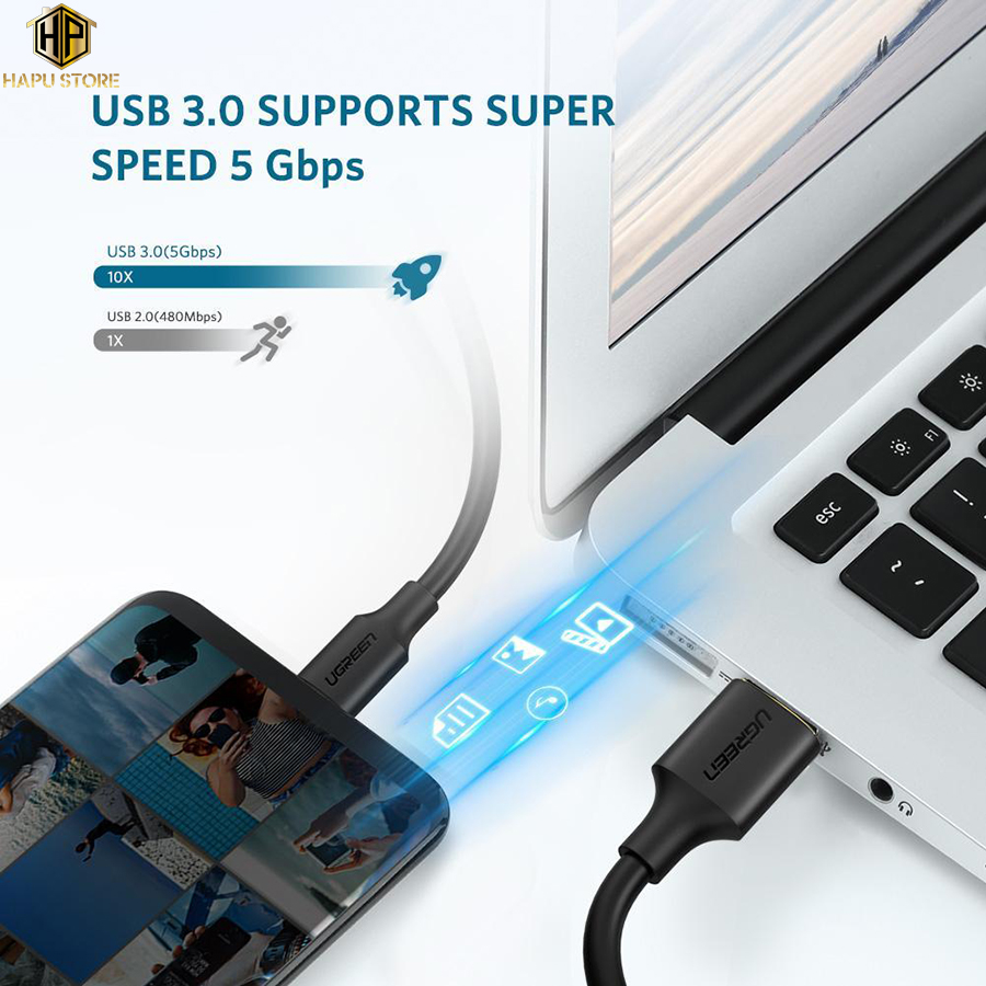 CÁP USB SANG USB-C UGREEN 20883