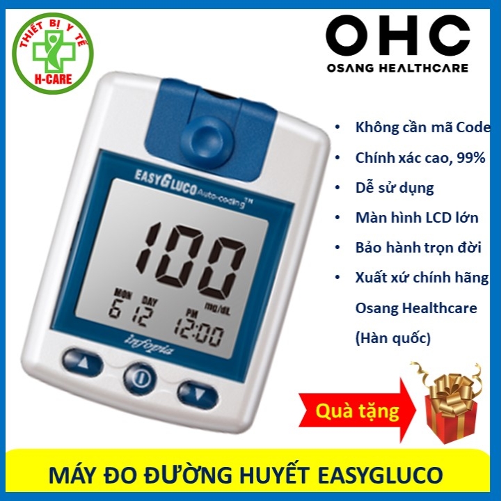 Máy đo đường huyết EasyGluco