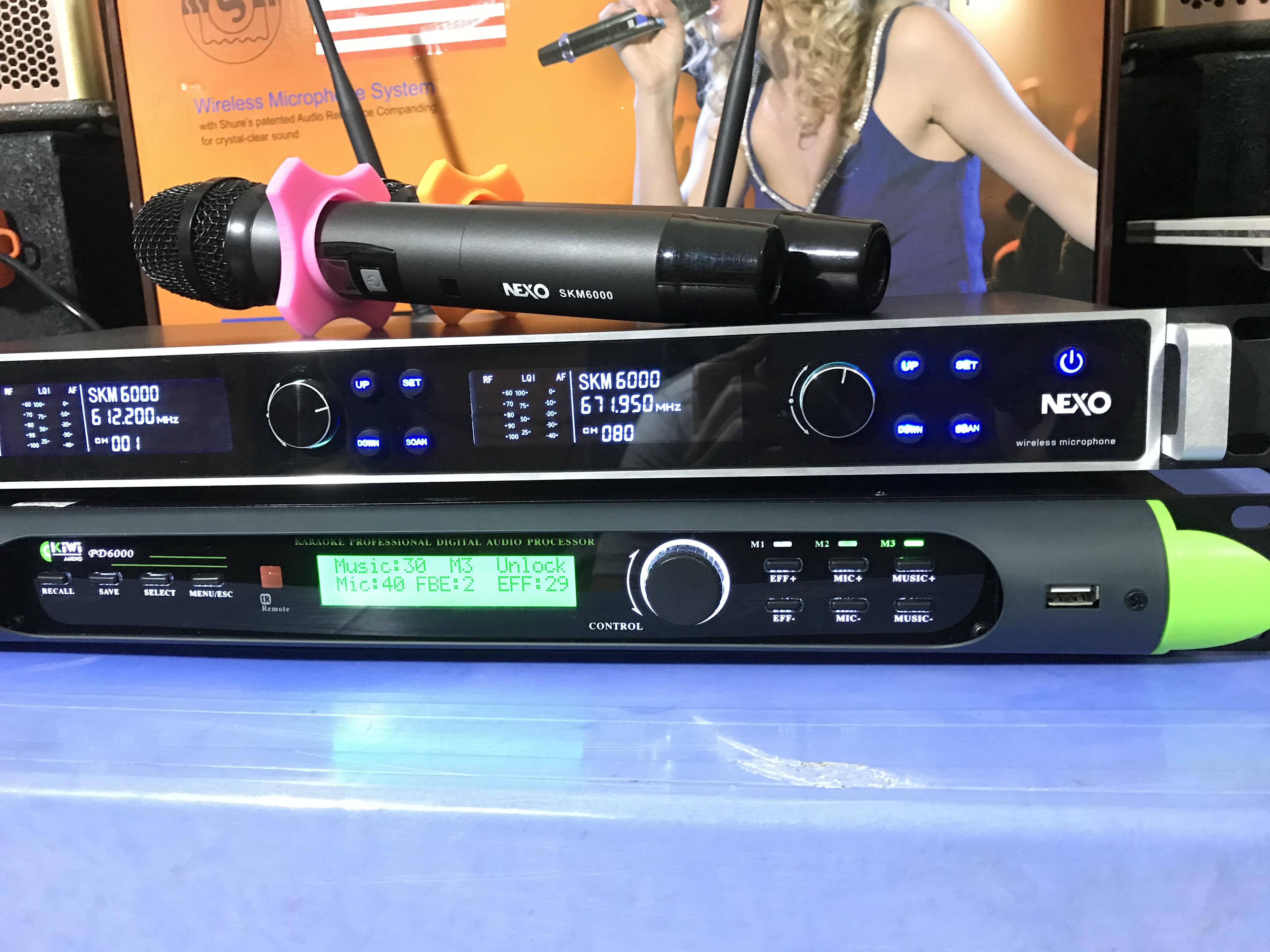 Amply Vang Số Liền Công Suất Kiwi PD-6000