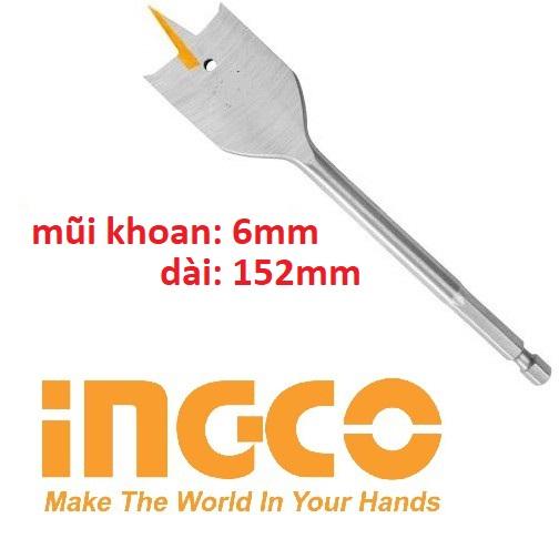 MŨI KHOAN GỖ ĐẦU DẸP INGCO DBW2210601