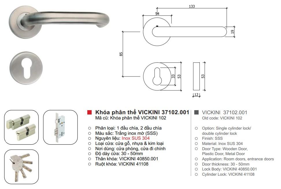 Khóa phân thể VICKINI