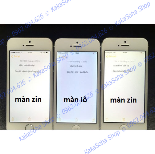 Màn hình iphone 5s
