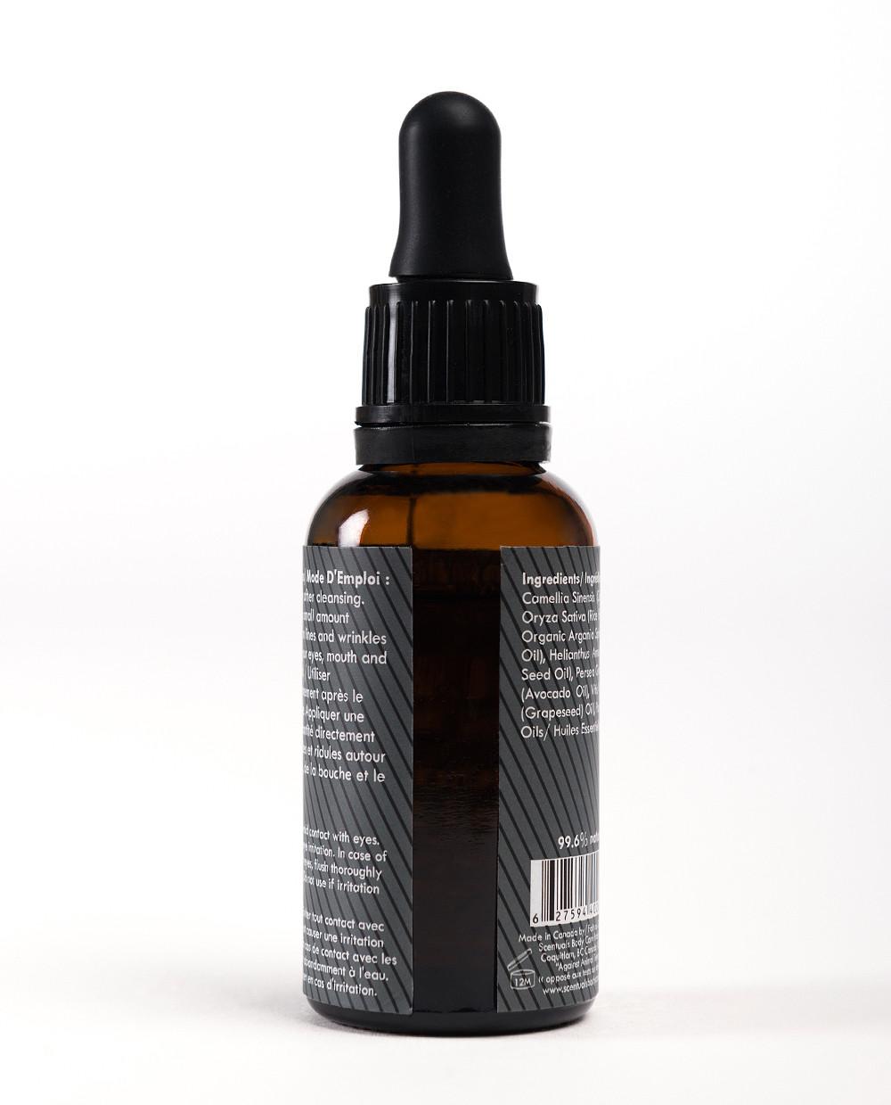 Serum chăm sóc da mặt cho nam Scentuals Invigorate Replenishing Facial Serum
