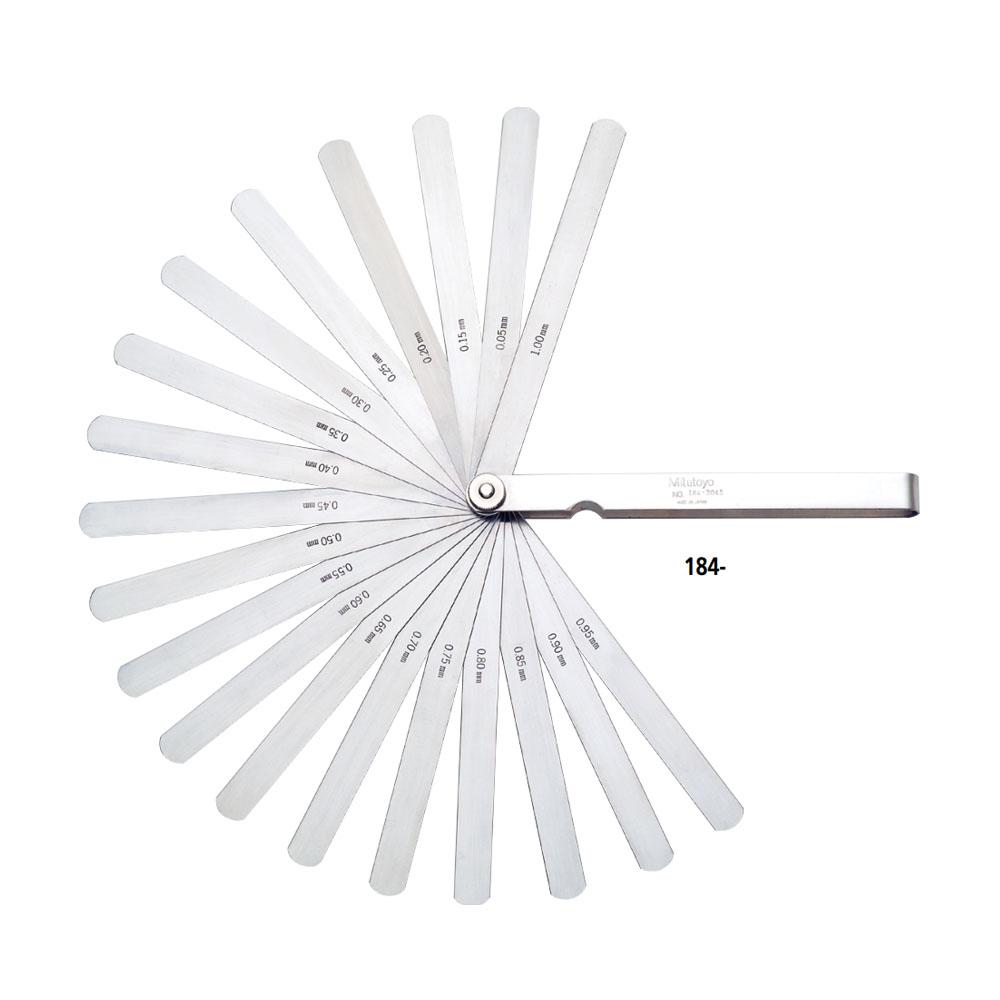 Dưỡng đo độ dầy Mitutoyo 184-307S 0.03-0.50mm 13 lá