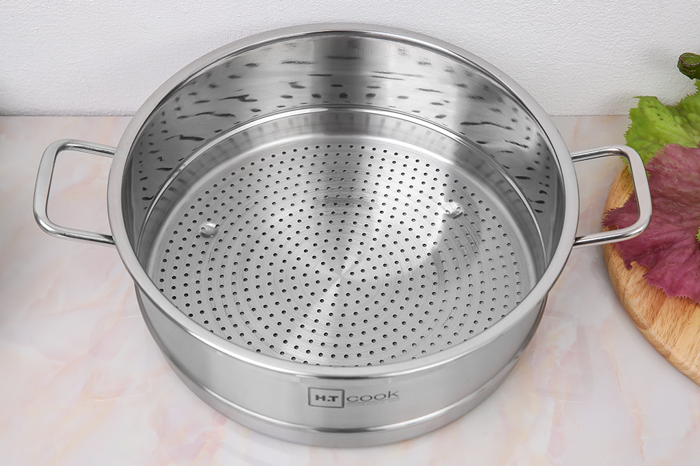 BỘ NỒI XỬNG HẤP INOX H.T COOK HTNX28001