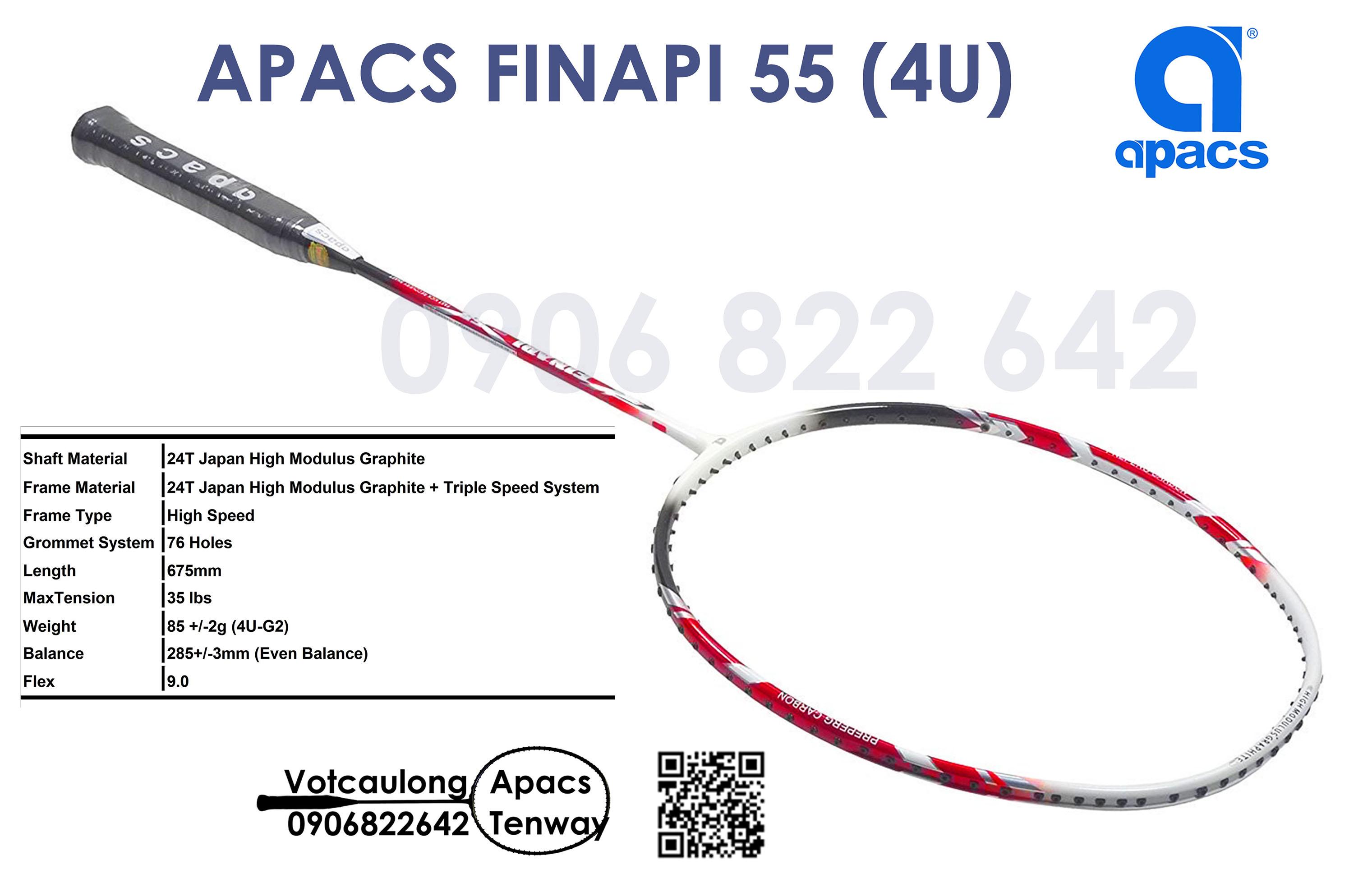 Vợt cầu lông Apacs Finapi 55
