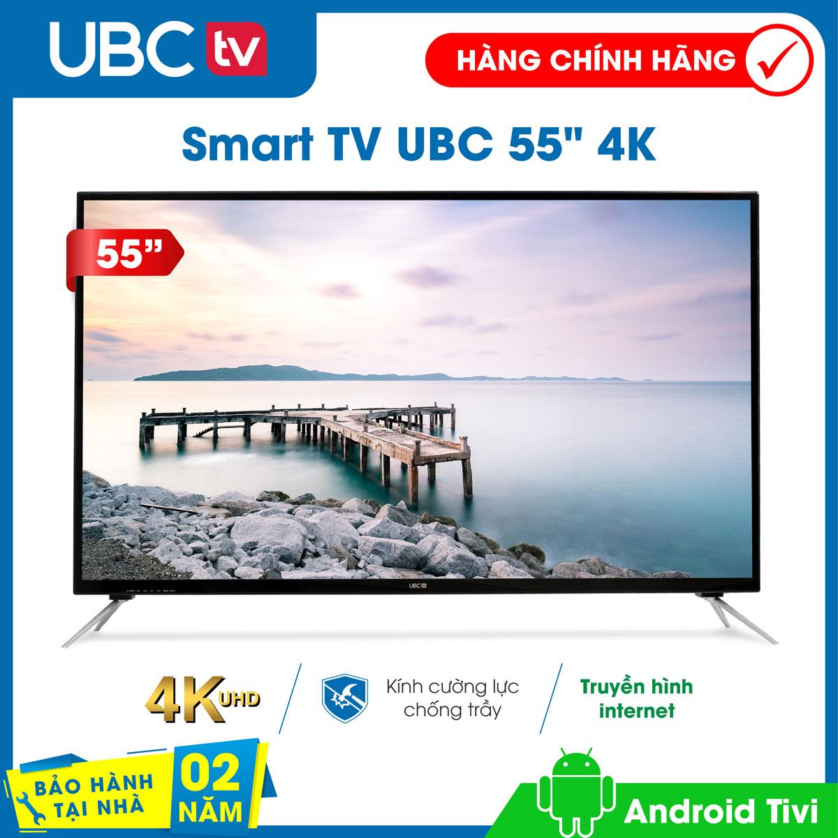 Smart Tivi UBC U55S600 4K 55 inch