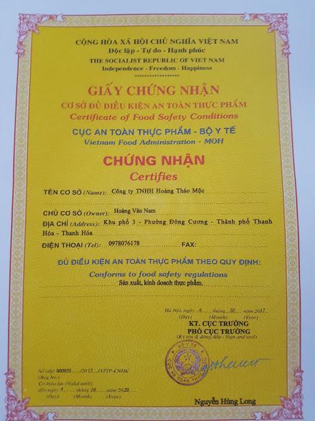 Trà Hoàng Thảo Mộc