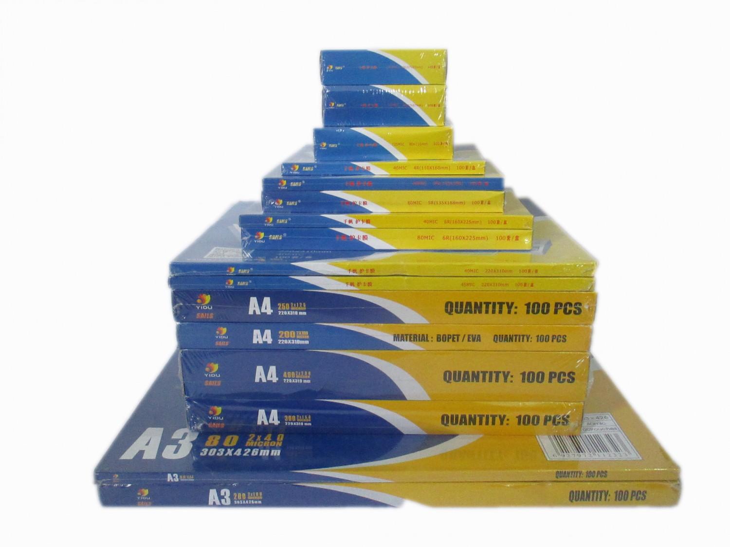 Giấy ép Plastic A3 - 80mic