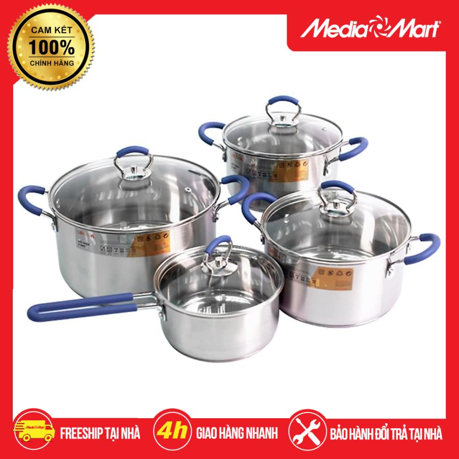 Bộ nồi inox Goldsun GH18-4308SG