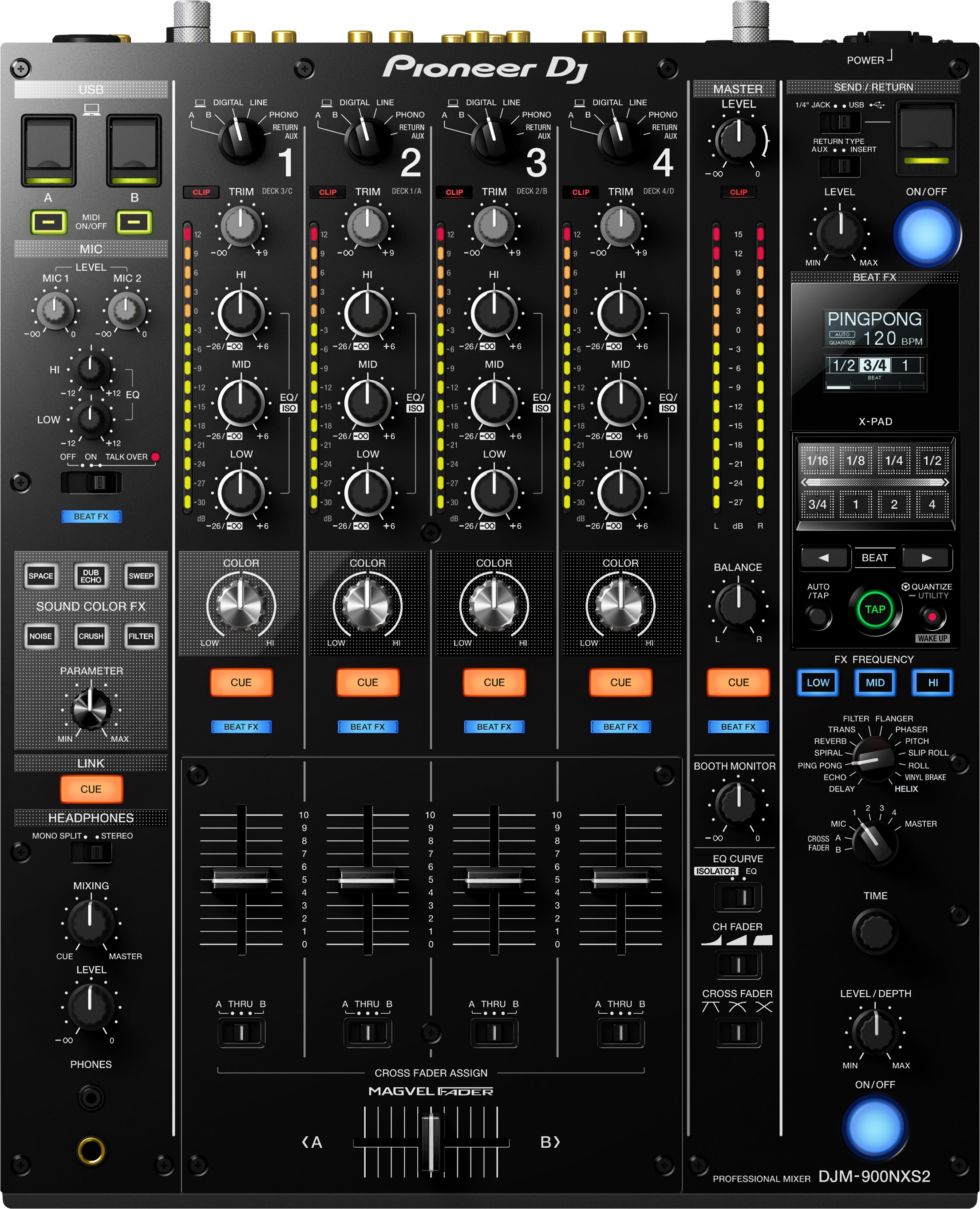 Mixer DJ Pioneer DJM-900NXS2