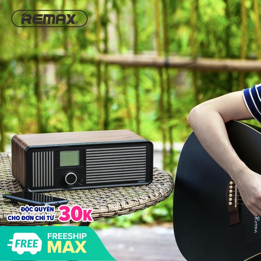 Loa bluetooth vân gỗ Remax RB-H8