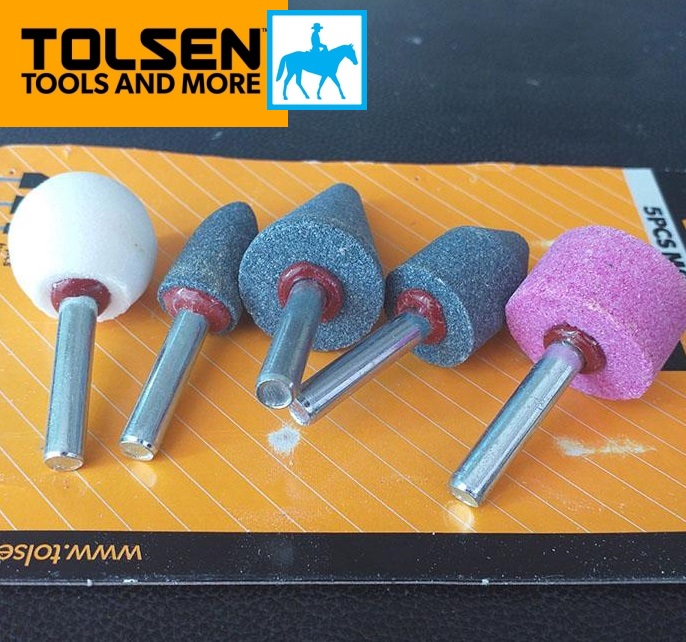 Bộ 5 mũi đá mài Tolsen 77110