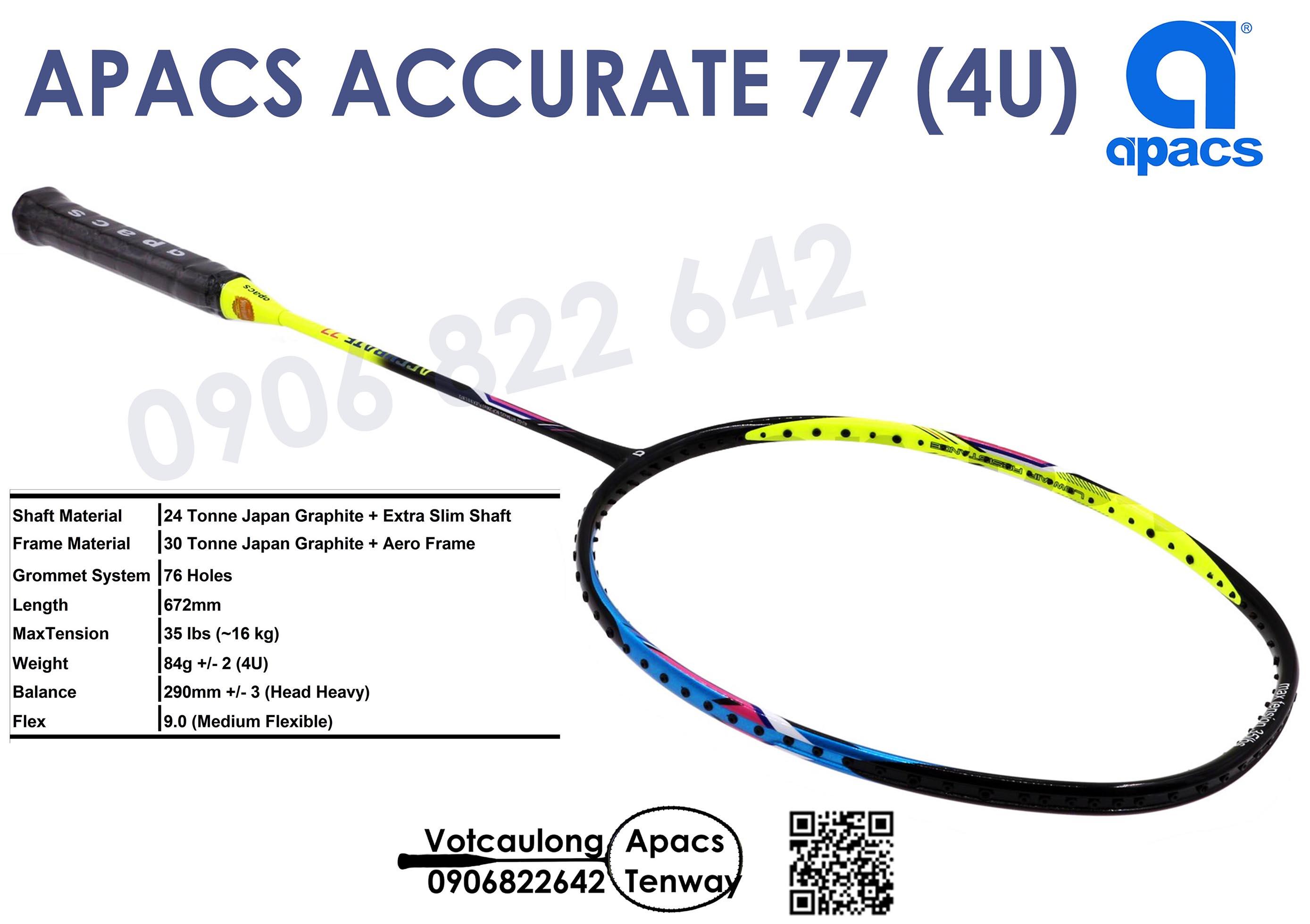 VỢT CẦU LÔNG APACS ACCURATE 77