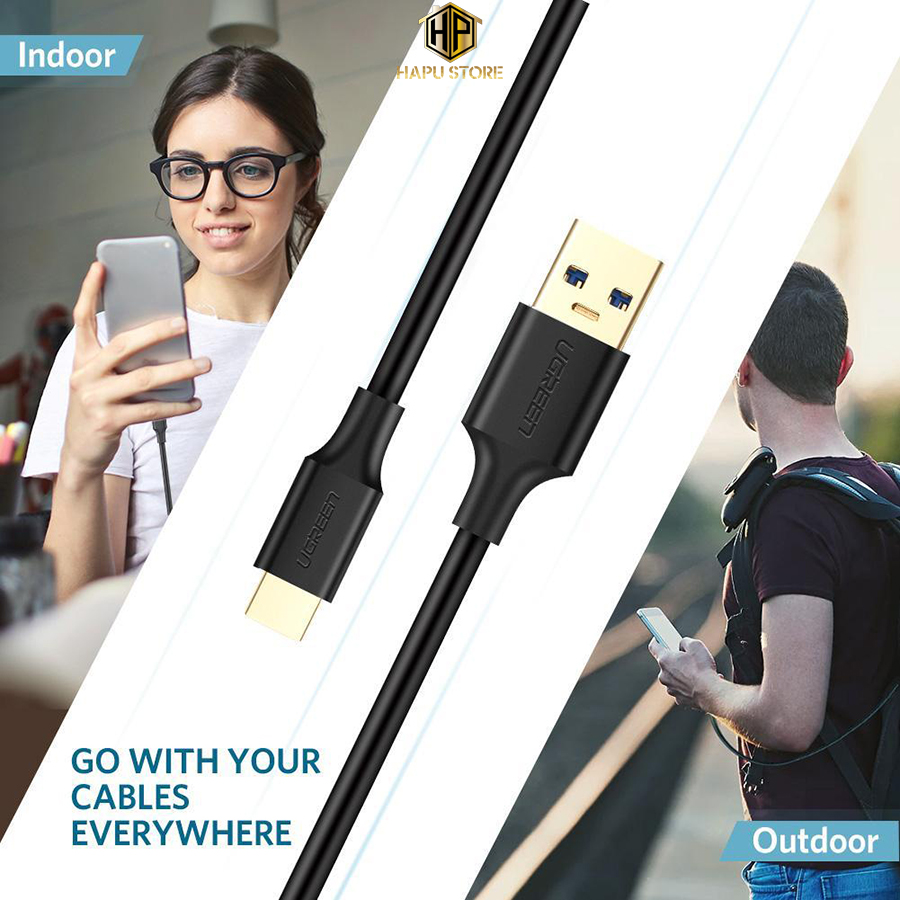 CÁP USB SANG USB-C UGREEN 20883