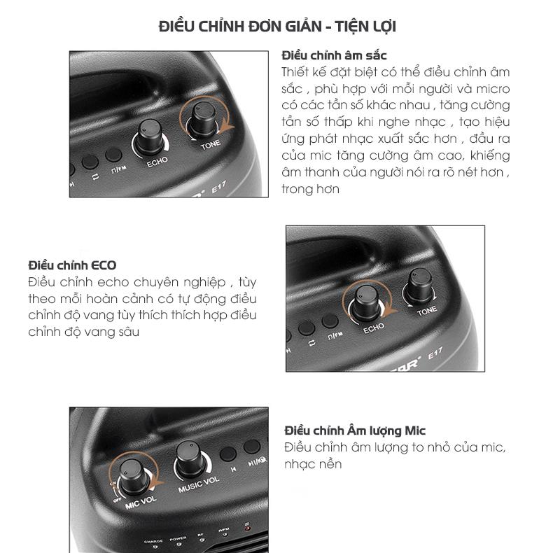 Máy Trợ Giảng Không Dây Takstar E17