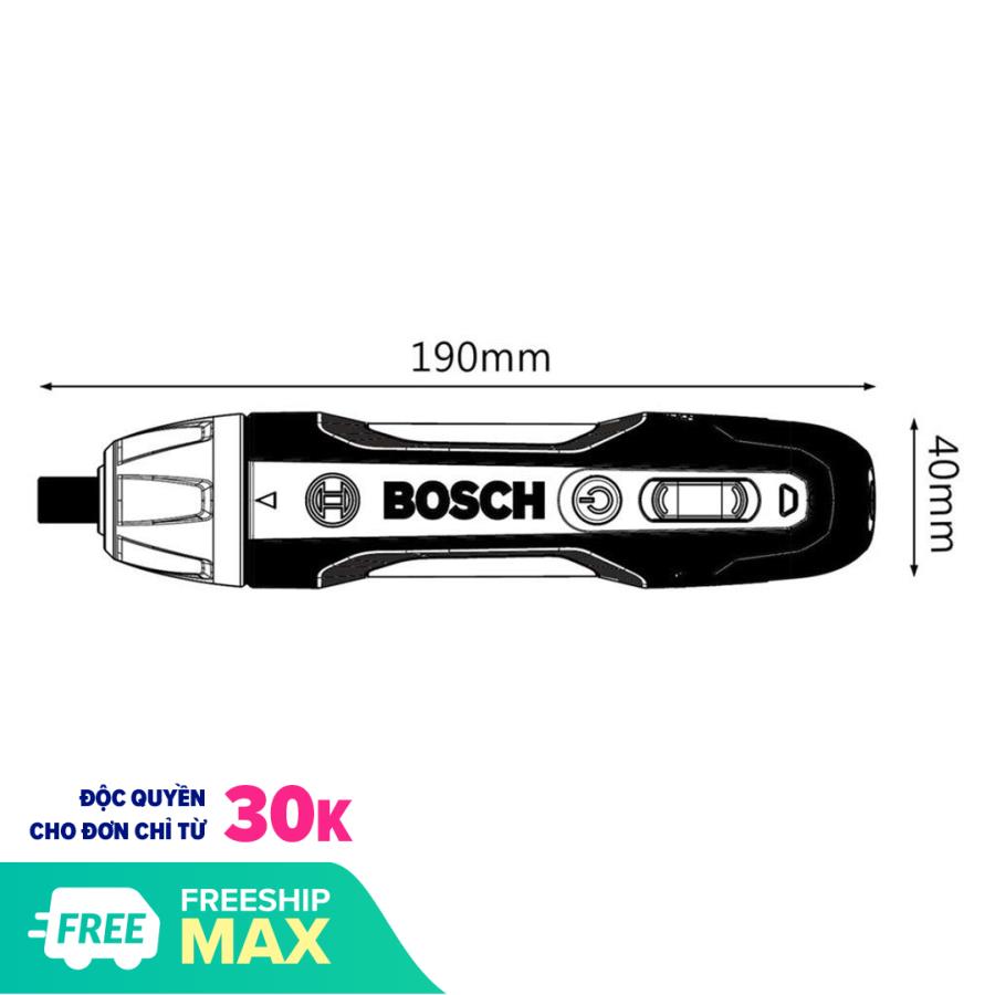 Máy vặn vít dùng pin Bosch GO