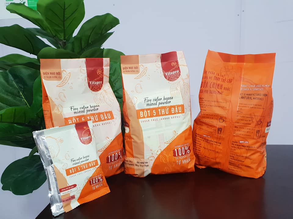 Bột 5 Thứ Đậu Không Đường Vitapro 350G
