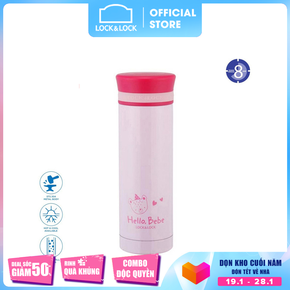 Bình giữ nhiệt Hello Bebe Love Lock&Lock HBB314 300ml