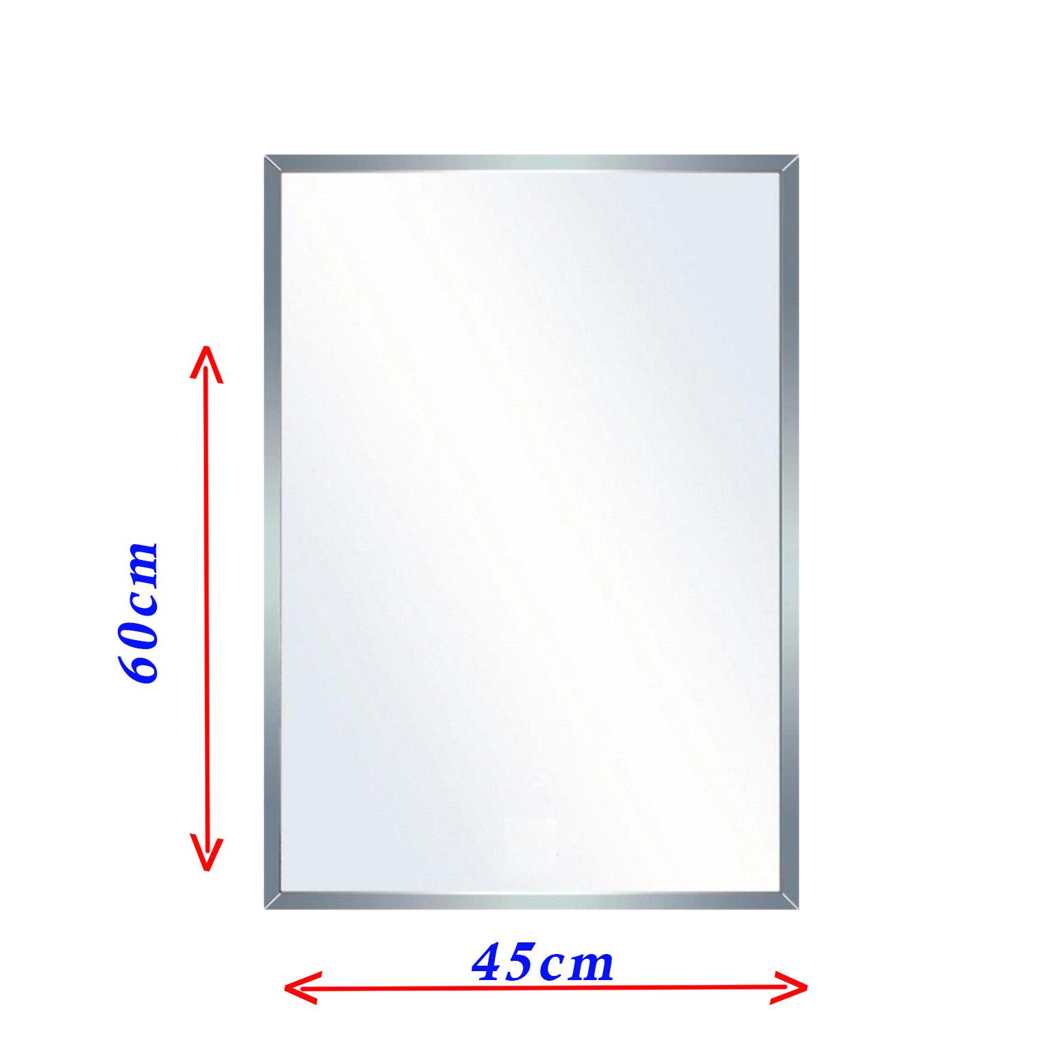 Gương phòng tắm cao cấp 45x60cm Vuông