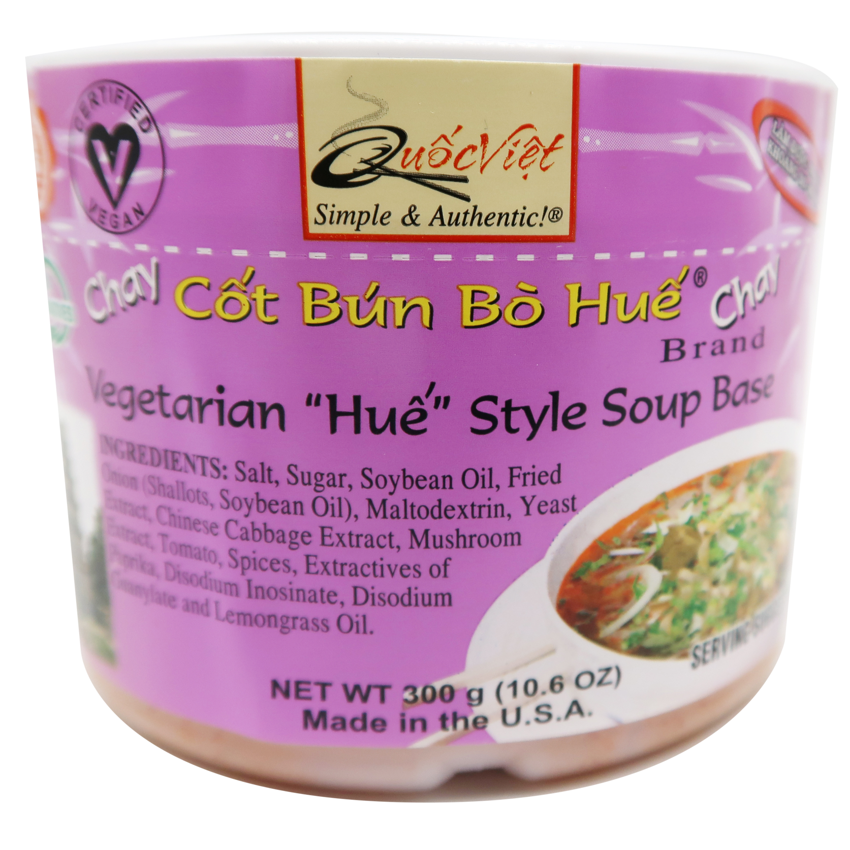 Cốt Bún Bò Huế Chay Quốc Việt Foods