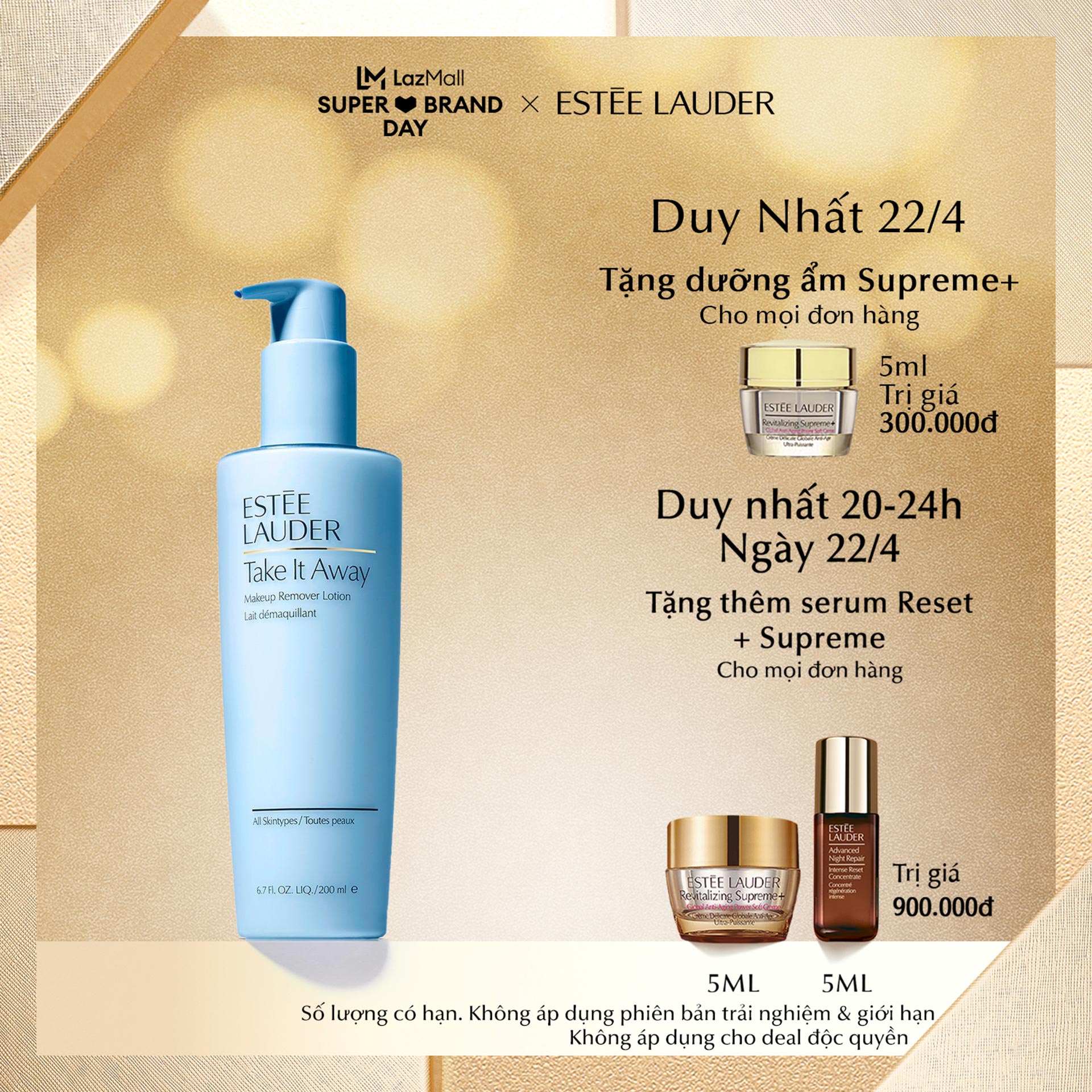 Sữa tẩy trang Estée Lauder Take It Away Makeup Remover Lotion 200ml