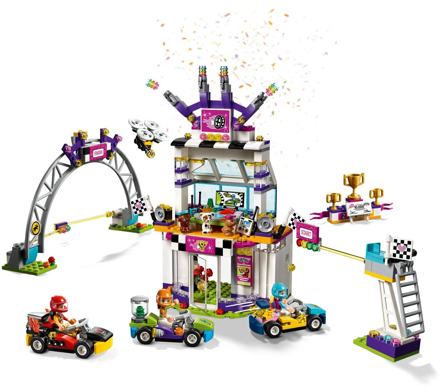 LEGO FRIENDS 41352 Ngày Hội Đua Xe