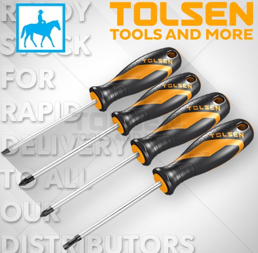 BỘ TUA VÍT 4 CHI TIẾT TOLSEN 20180