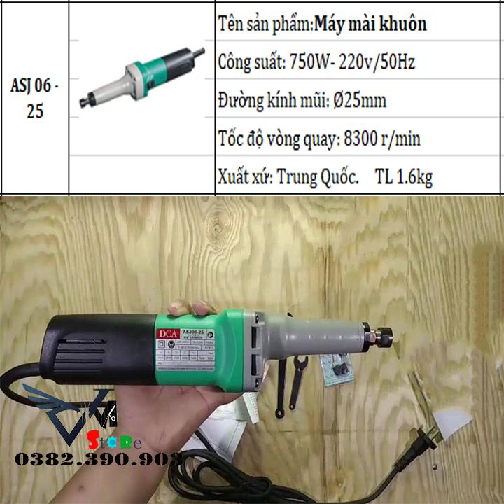 Máy mài khuôn DCA ASJ06-25