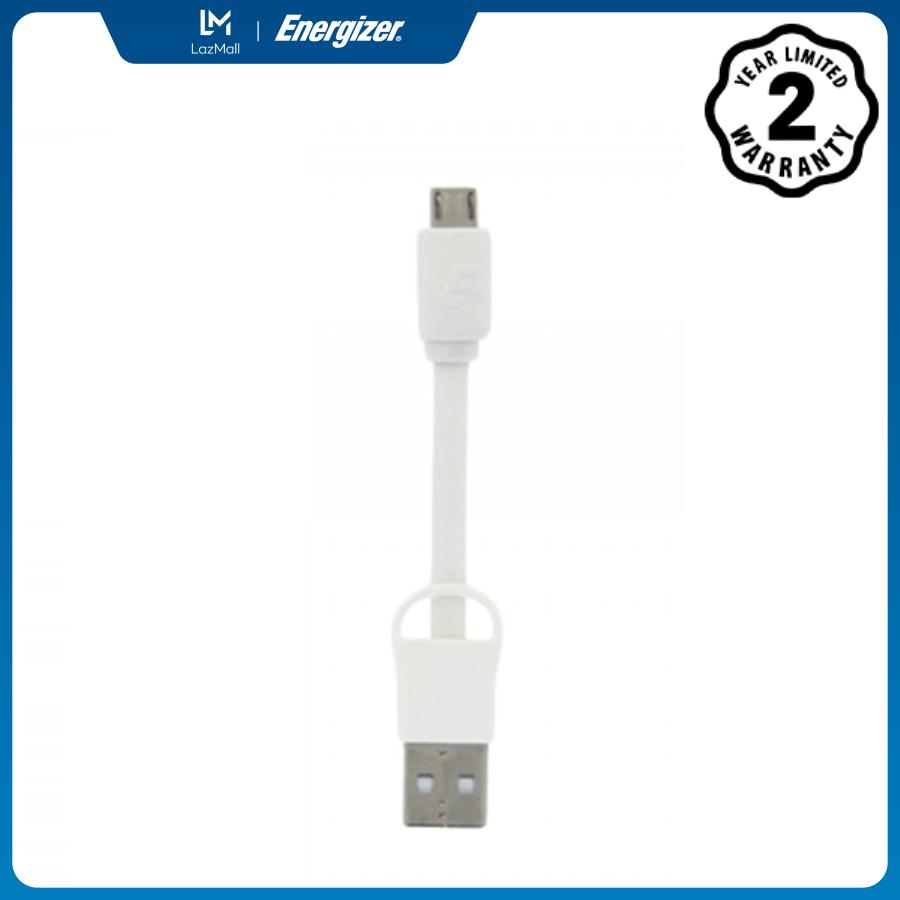Cáp sạc Energizer Micro USB Pocket C21UBMCABK4