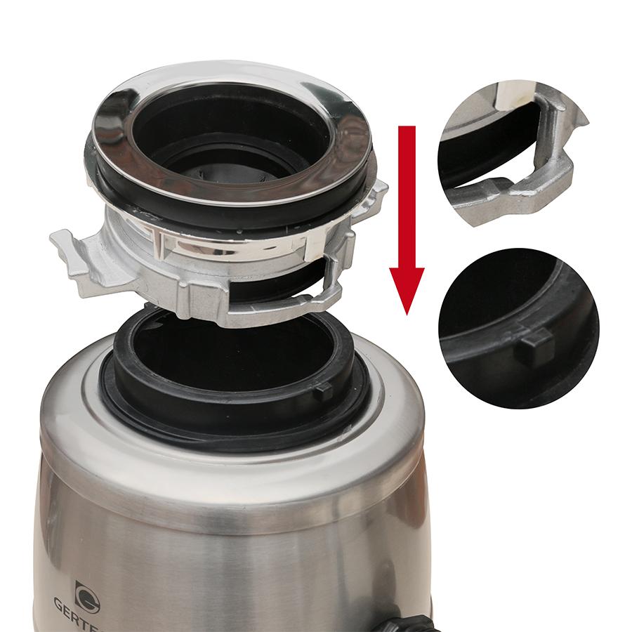 Máy hủy rác nhà bếp Gertech GT-455