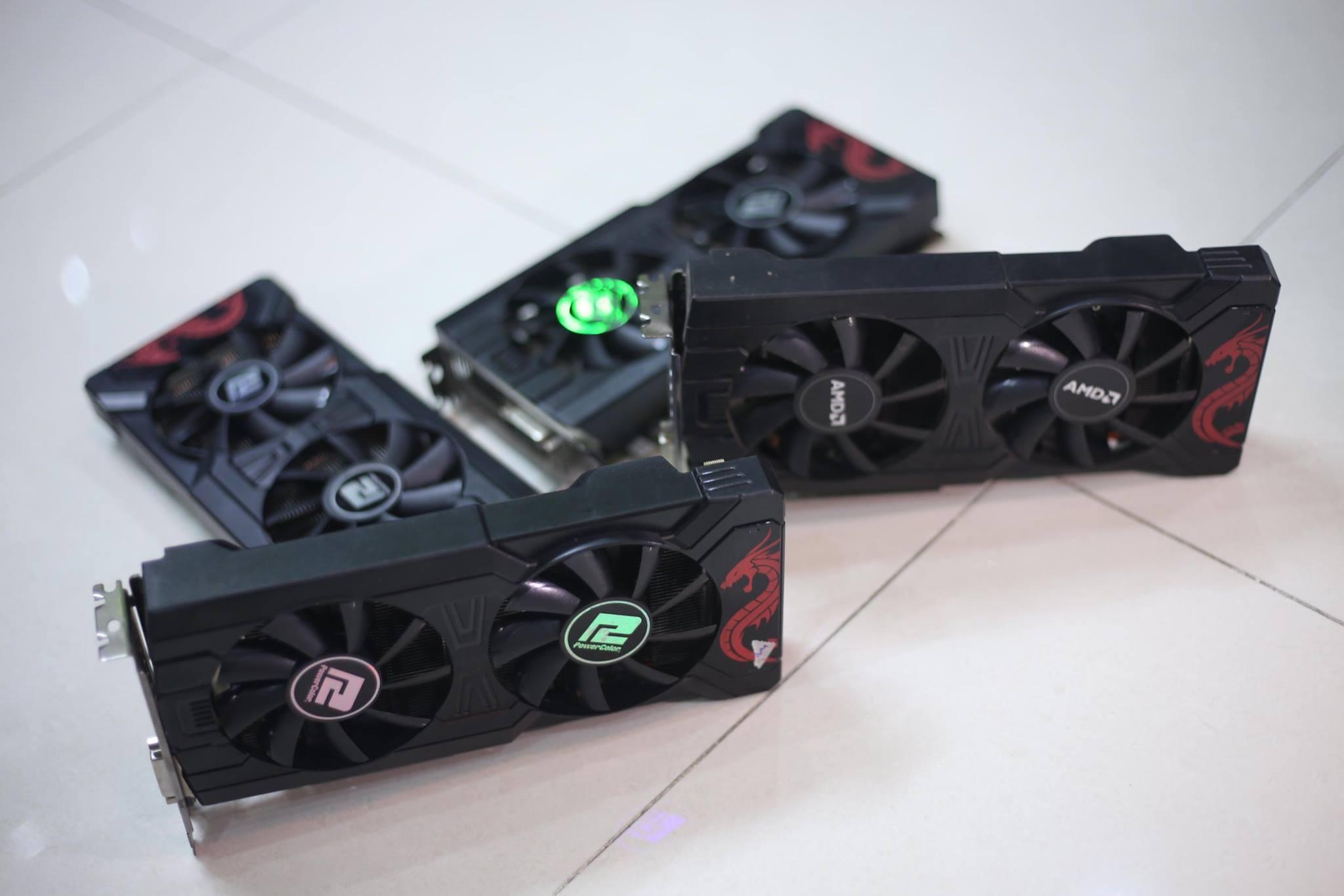 VGA PowerColor Red Dragon Radeon RX 570 4GB GDDR5