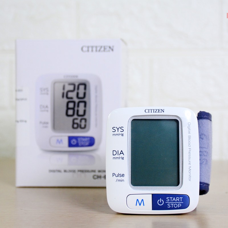 Máy đo huyết áp cổ tay Citizen CH-650