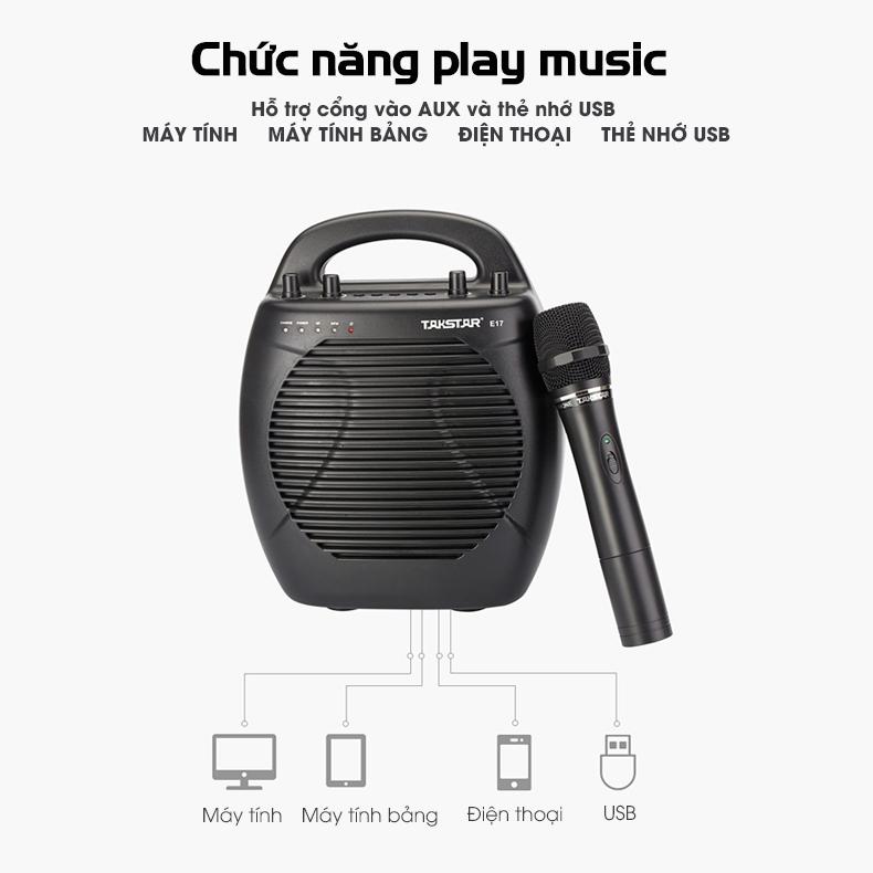 Máy Trợ Giảng Không Dây Takstar E17
